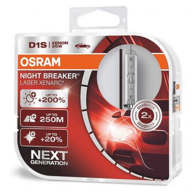 Osram 66140NXL-HCB 85V 35W D1S PK32d-2 Night Breaker Laser Xenarc xenonizz, DuoPack Elektromos alkatrsz alkatrsz vsrls, rak